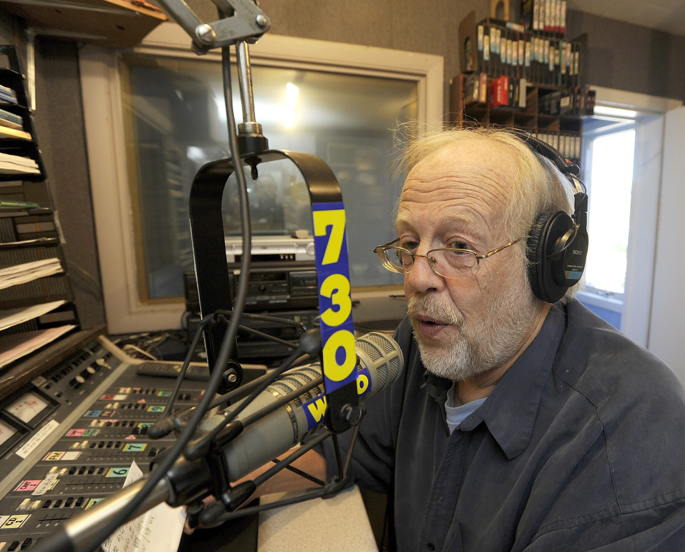 Bob Bittner goes on the air when he wants to, often to announce a song request that he’ll play live between songs on a programmed playlist, to announce his stations’ call letters or to give the weather report, with an occasional political observation. 