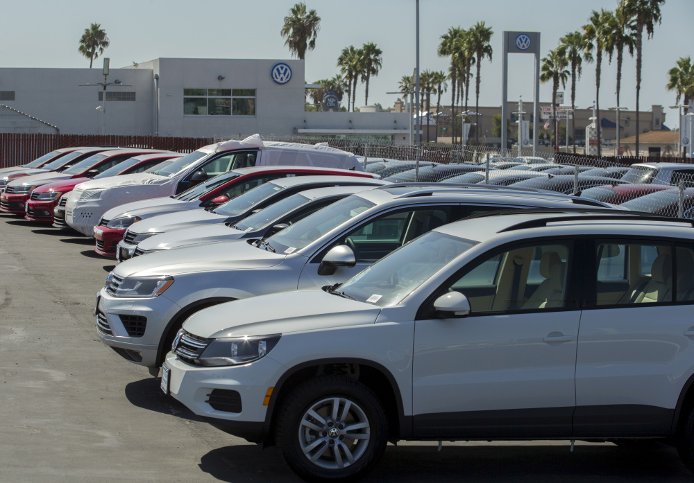 California law says a manufacturer must refund money or offer restitution if it can’t fix an issue. Volkswagen admitted it could take at least a year to fix its cars with illegal software.