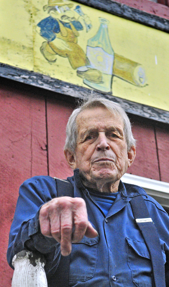 Sonnie Gamache has marked downs on the field as a member of the ‘chain gang’ for at least 60 years.
