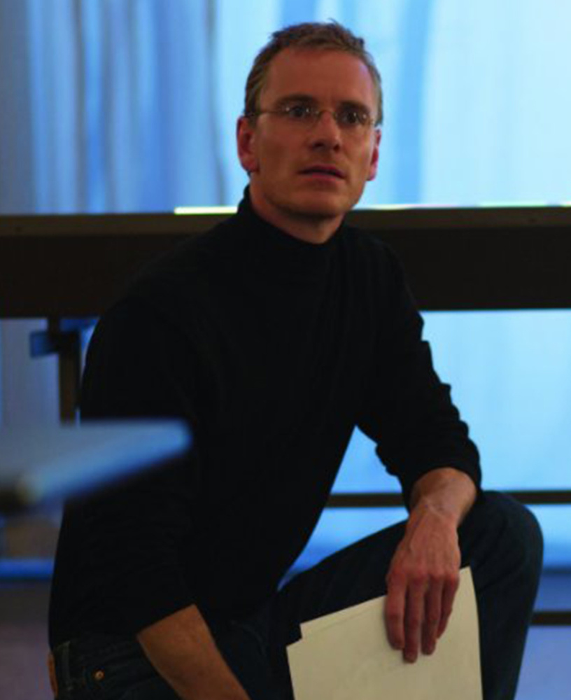 Michael Fassbender plays the title role in “Steve Jobs.”
