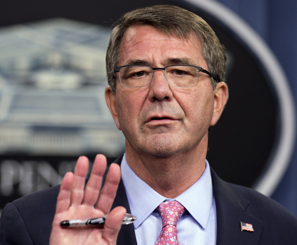 Defense Secretary Ash Carter has said unilateral raids can help the United States hurt Islamic State militants.