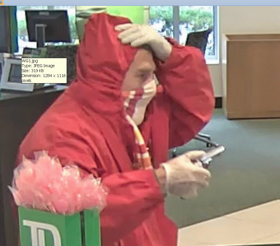 This man robbed the TD Bank at 1410 Congress St. on Oct. 3 and a Bangor Savings Bank branch on Oct. 12. Francis J. Ready of Portland pleaded guilty Thursday to both robberies.