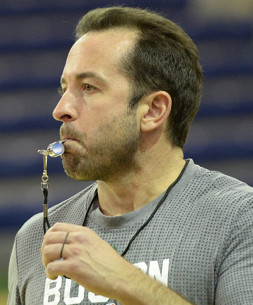 Scott Morrison was named the NBA D-League coach of the year last season.