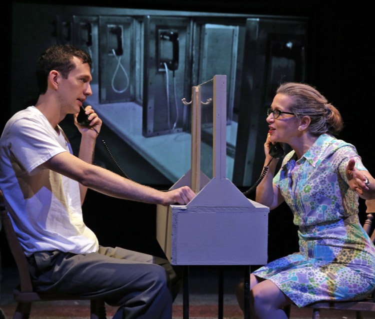 Graham Emmons as Lee Harvey Oswald and Betsy Aidem as his mother, Marguerite.