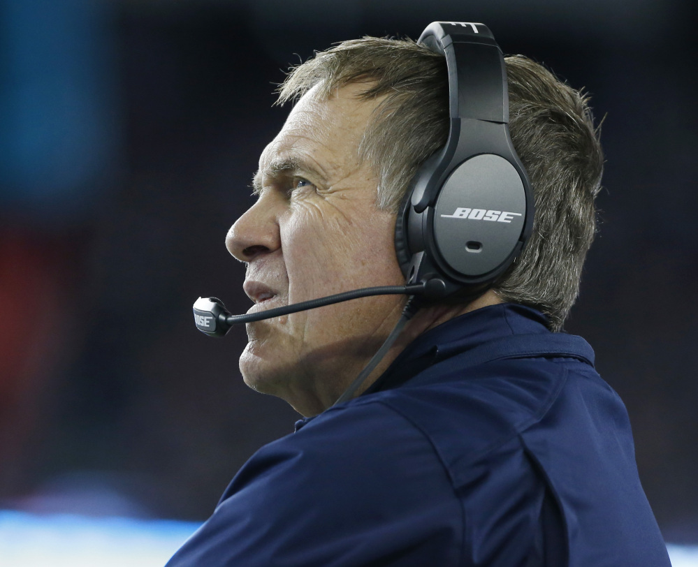 Patriots Coach Bill Belichick will never let his players relax or coast into a game. “You never can overlook anybody,” said Patriots cornerback Malcolm Butler, whose team plays Washington on Sunday.