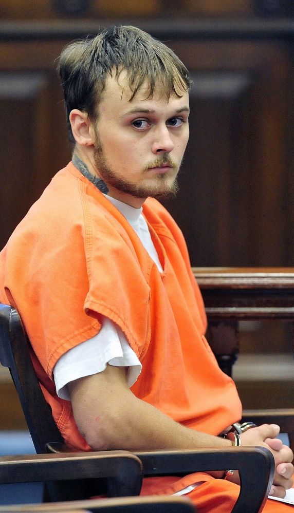 Jason C. Cote, seen during a court appearance in Somerset County Superior Court, is charged with killing Ricky Cole in 2013.