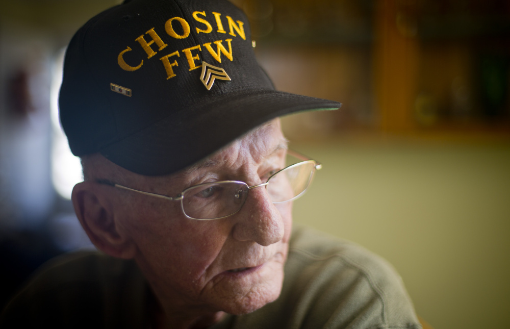 Jim Hughes, 87, fought in the battle of the Chosin Reservoir, one of the most brutal and pivotal battles of the Korean War, 65 years ago this month. Hughes has made it his life’s work not to close the door on those memories but to share the story.