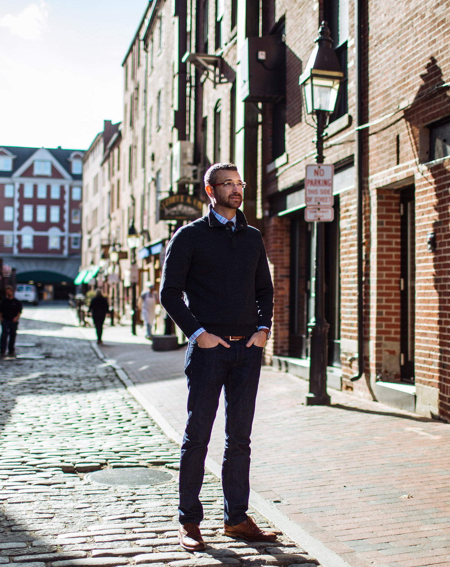 Jeff Packard lives on Congress and Oak streets and has his Alodyne offices on Fore Street.