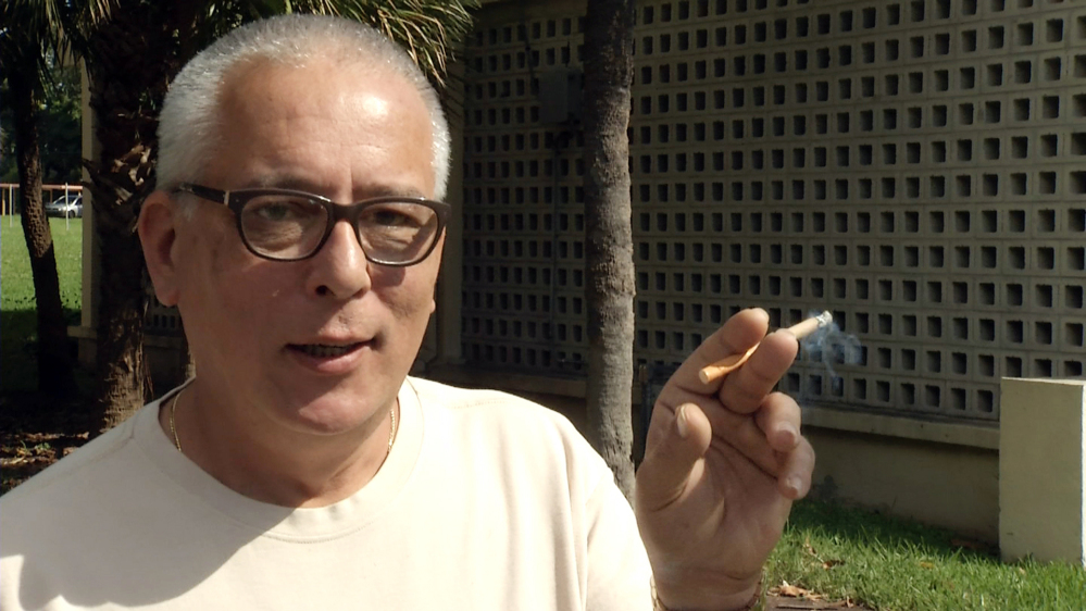 Gerardo Barro of Miami says it’s unfair to ban smoking inside public housing complexes.