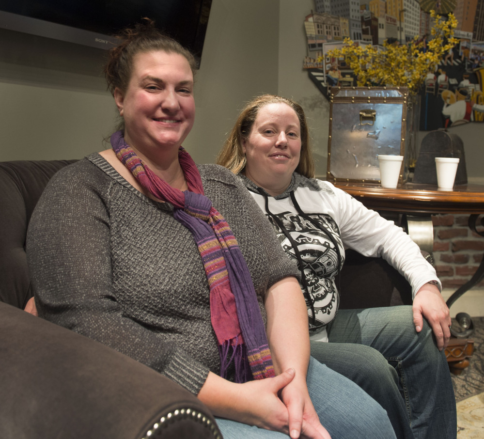 Foster parents April Hoagland and Beckie Peirce will be able to continue caring for a 9-month-old foster child after a Utah judge reversed his earlier decision.