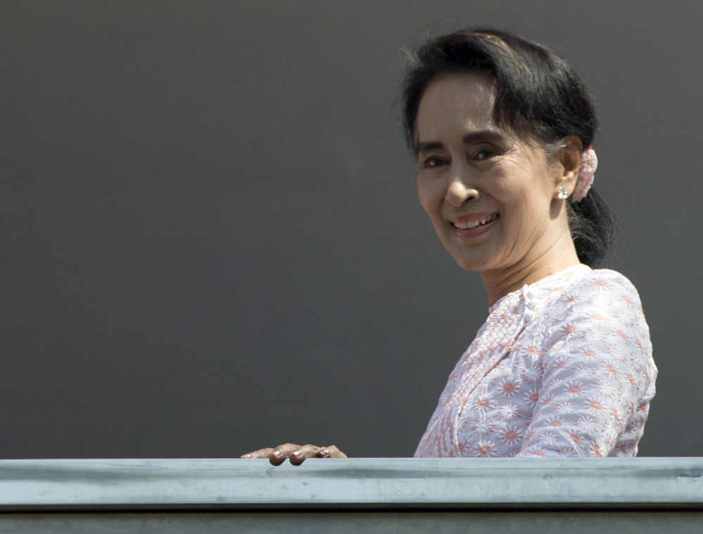 Aung San Suu Kyi spent 15 years confined to her home and won a Nobel Peace Prize before Myanmar’s ruling military group agreed to host free elections.
