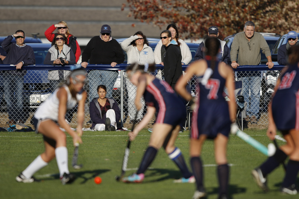 York High, whose field hockey team took on Gray-New Gloucester recently, became the latest school to institute activity fees as a way to avoid staff cuts or an increase in the local property tax rate.