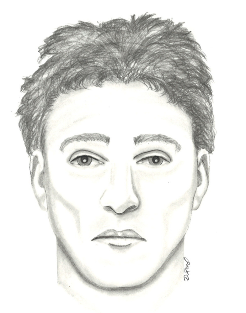 Brunswick police released this composite sketch of “a person of interest” in the Bowdoin rape investigation.