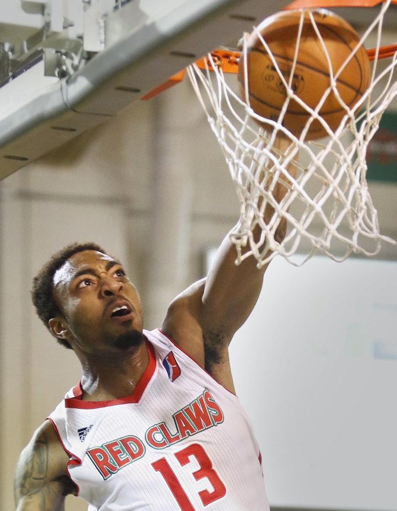 James Young, in his second pro season after reaching the NCAA championship game with Kentucky, played 17 games with the Maine Red Claws last year and will spend time with the team again this winter.