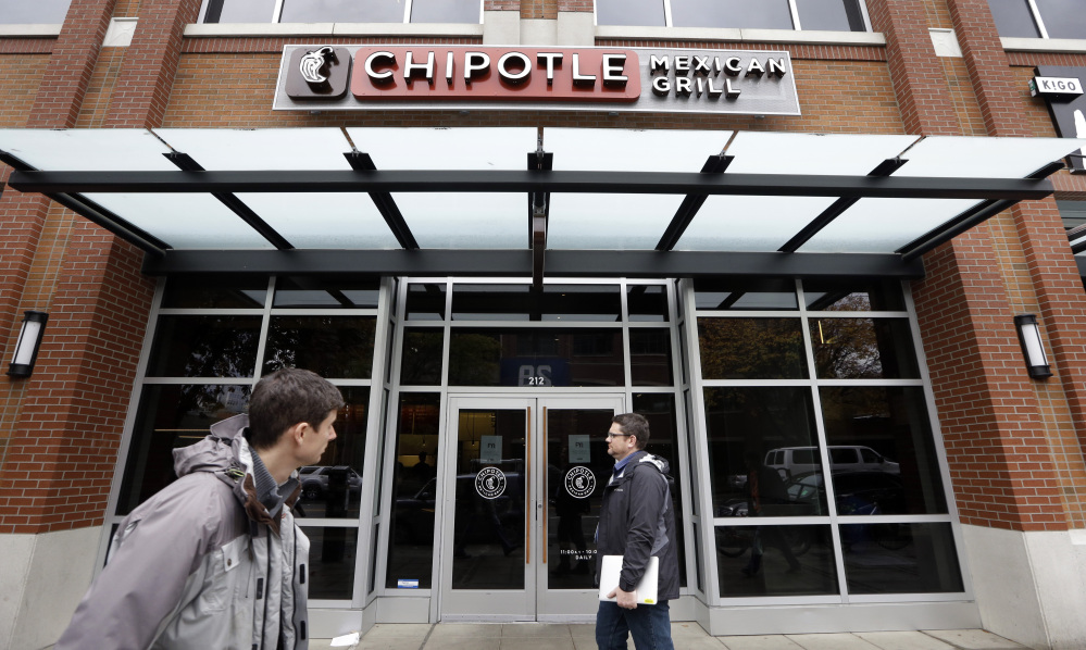 A Chipotle spokesman says the company will not close any restaurants, though an outbreak of E. coli now includes cases in New York, California and Ohio.