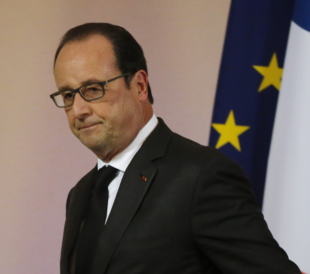 France’s President Francois Hollande hopes to create a “grand and single coalition” against Islamic State.