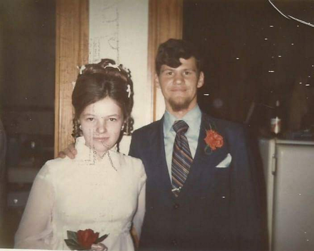 Linda and Ludger Belanger on their wedding day in 1971. Four years later, on Nov. 25, 1975, he went hunting near their Washington, Maine, home and never returned. His disappearance remains listed as an unsolved homicide on the Maine State Police website. Forty years later, his family still mourns him and seeks closure.