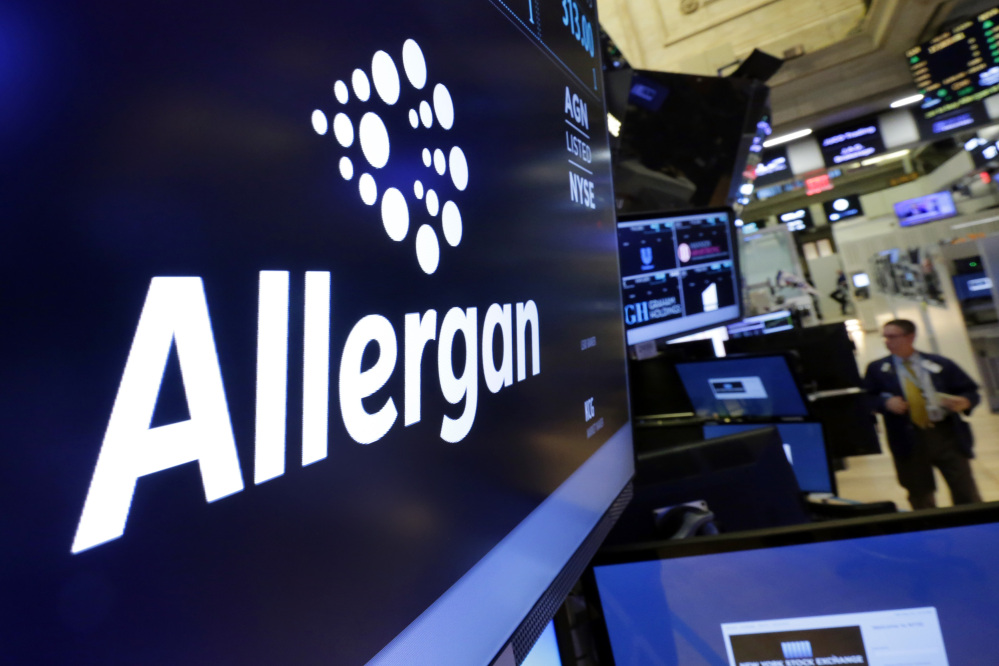Pfizer and Allergan are joining in the biggest buyout of the year, a $160 billion stock deal that will create the world’s largest drugmaker.