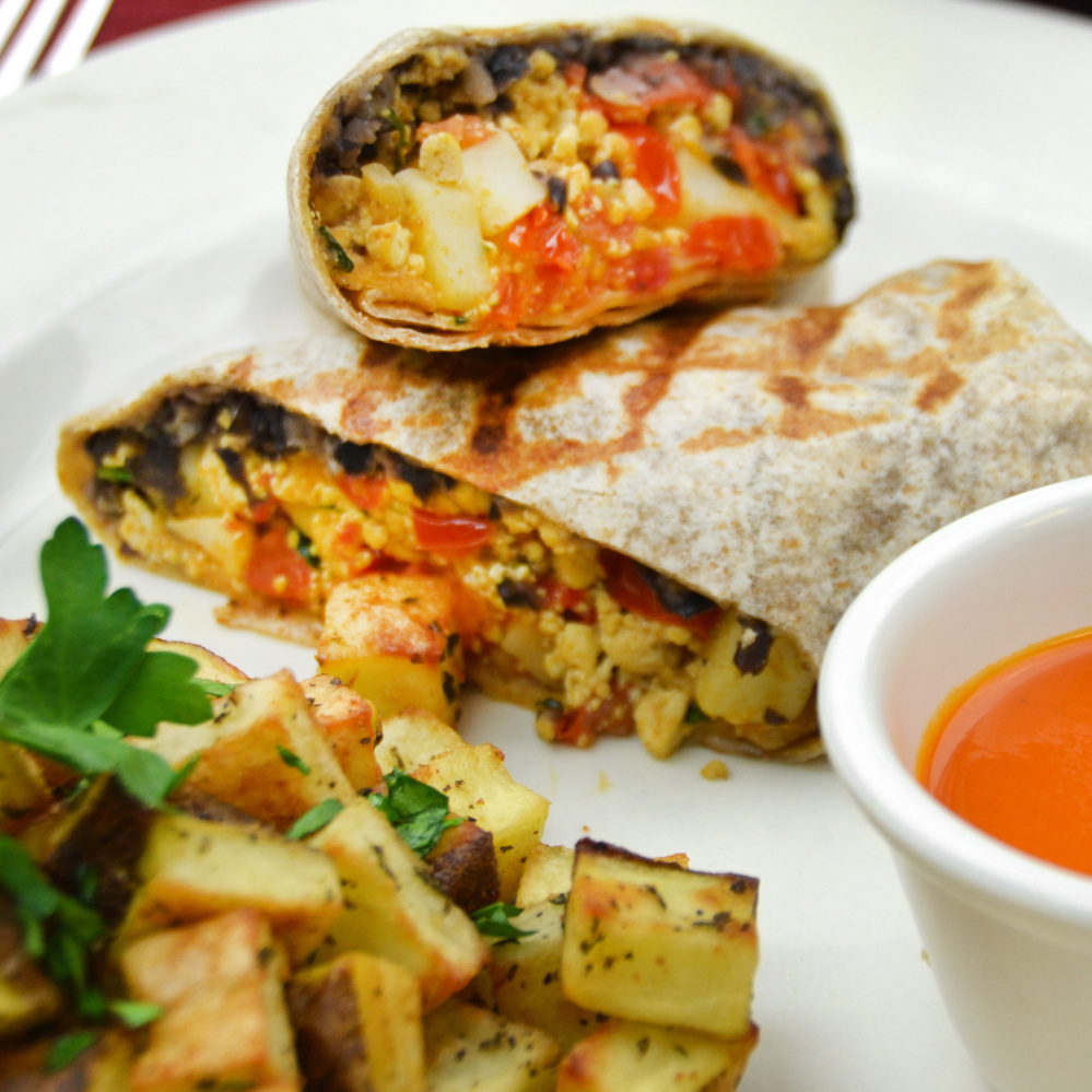 All vegan frozen meal delivery company Veestro offers a breakfast burrito among its morning choices.