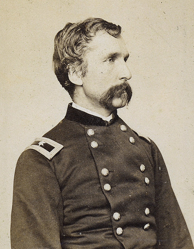 Photo of Gen. Joshua Chamberlain taken in 1864.  Courtesy of the Maine State Archives.