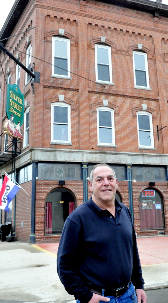 Charlie Giguere says 2 Silver St. in Waterville is an example of what can be done to revitalize the downtown.