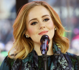Adele performs on the “Today” show on Wednesday. to promote her latest release, “25.” (Heidi Gutman/NBC via AP)