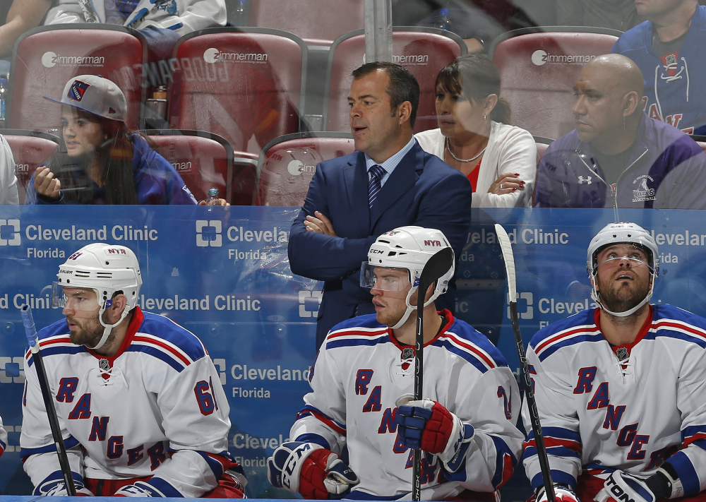New York Rangers Coach Alain Vigneault was not happy with comments made by Bruins Coach Claude Julien after Friday’s game in Boston.