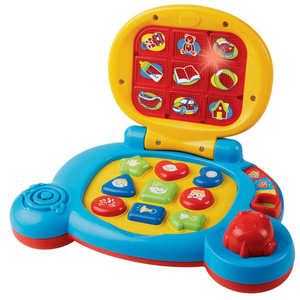 VTech sells toys mainly for young toddlers, including Baby’s Learning Laptop.