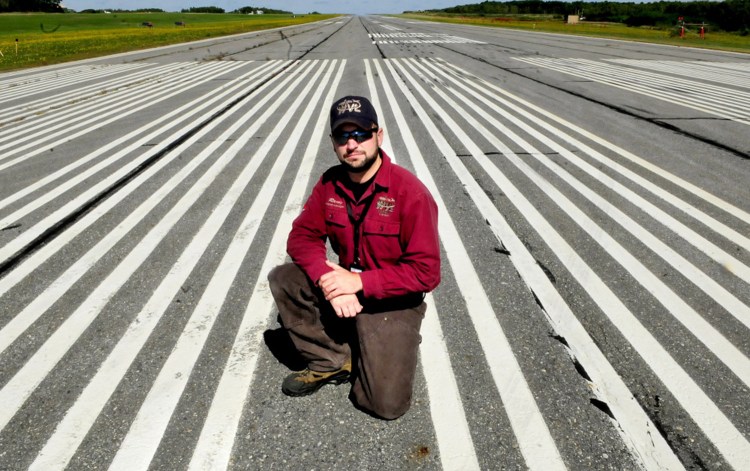Randy Marshall, manager of the Robert Lafleur Airport in Waterville, hopes that about $6 million in recent investment will stimulate an increase in traffic.
