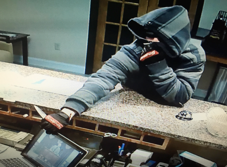 Sanford police released this photo of the man who tried to rob the Super 8 Motel on Main Street on Tuesday night.