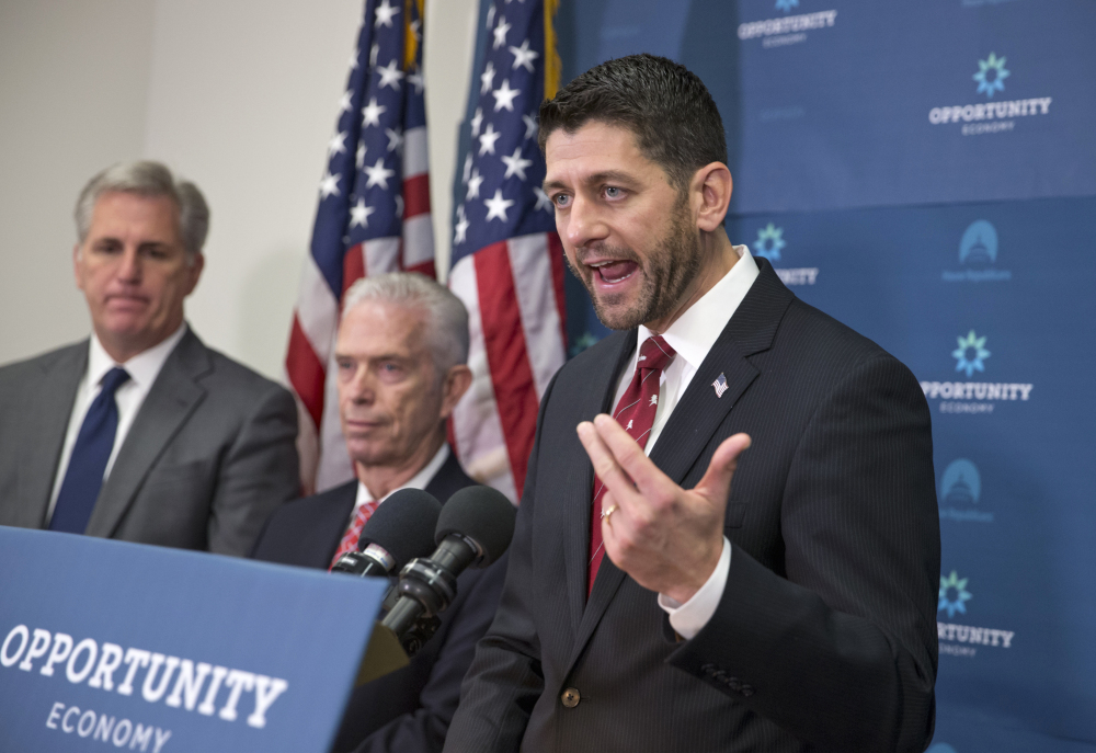 House Speaker Paul Ryan must walk a tightrope between conservatives who want action on social issues and Democrats in order to pass a government spending bill.