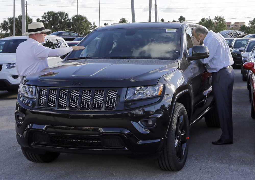At Fiat Chrysler Automobiles, Jeep sales surged 20 percent in November from a year ago as the Grand Cherokee, above, Compass and Patriot all had increases above 10 percent.