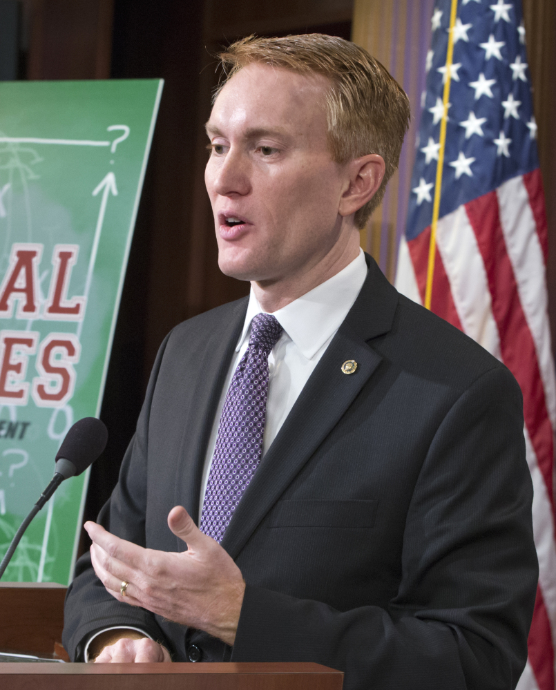 Sen. James Lankford says his report highlights wasteful or duplicative spending.