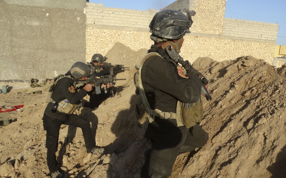 Iraqi forces take combat positions around Ramadi. Iraq’s military command warned civilians to leave the city but residents say extremists will arrest or kill them if they try.