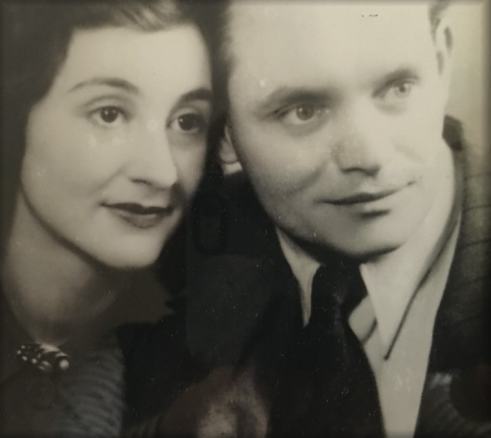 Sonja and Kurt Messerschmidt pose for a photo in the late 1940s. Both survived being held in the Auschwitz concentration camp.