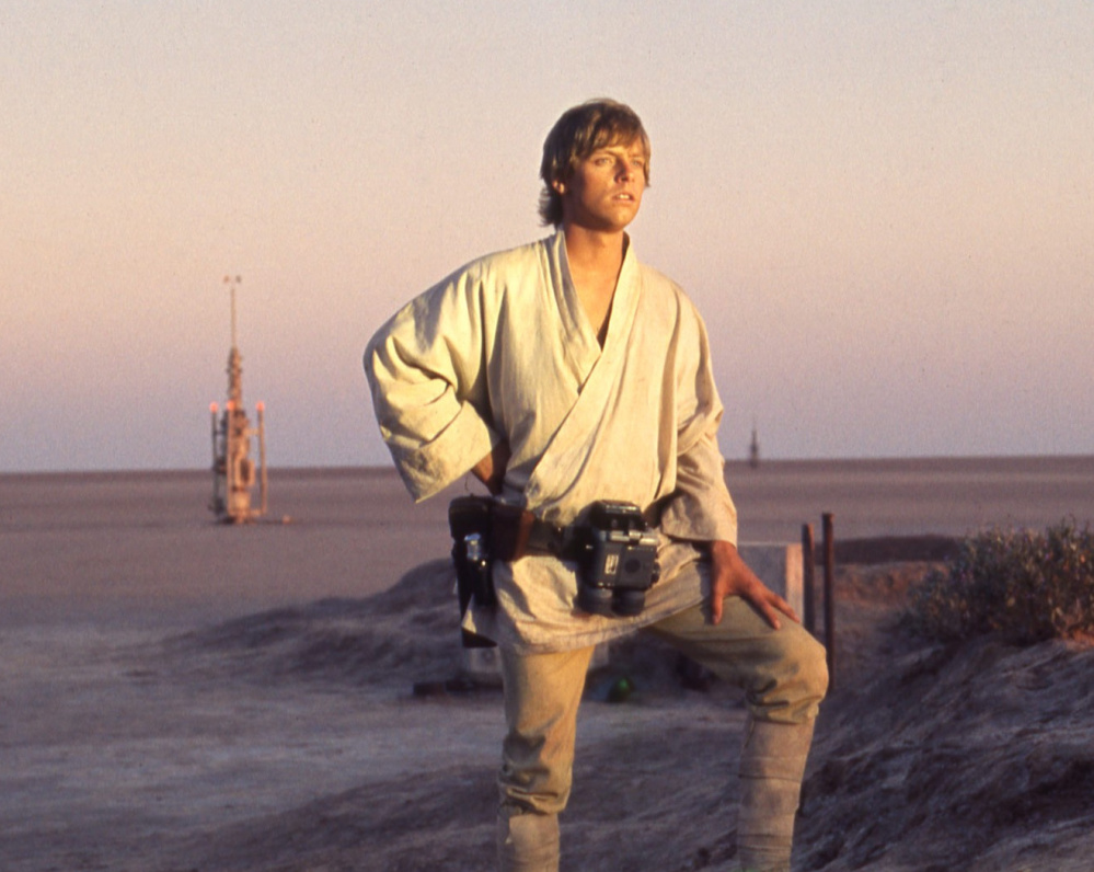 Luke Skywalker felt the Force.