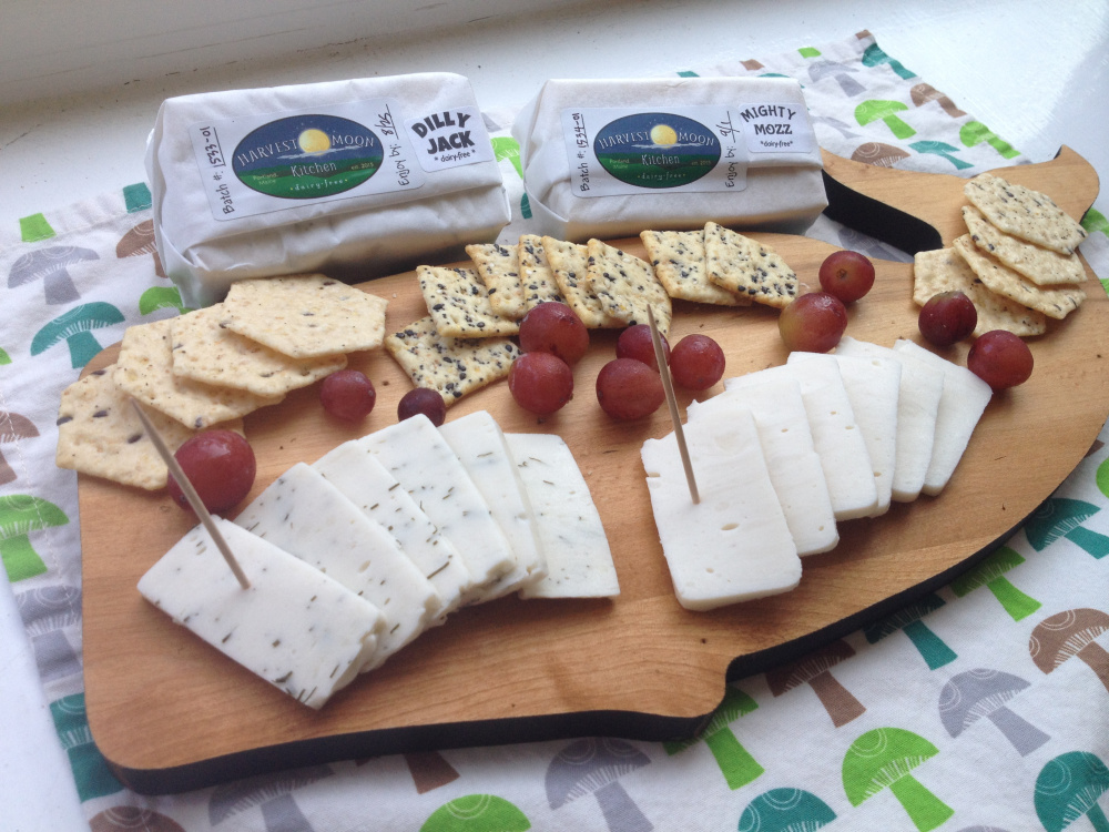 This new line of Maine-made cultured vegan cheeses includes Mighty Mozz, Dilly Jack and Smoky Jack.