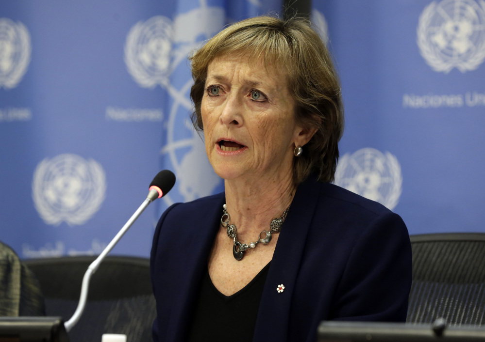 Canadian judge Marie Deschamps is chair of the Independent Review Panel on UN Response to Allegations of Sexual Abuse by Foreign Military Forces in the Central African Republic.