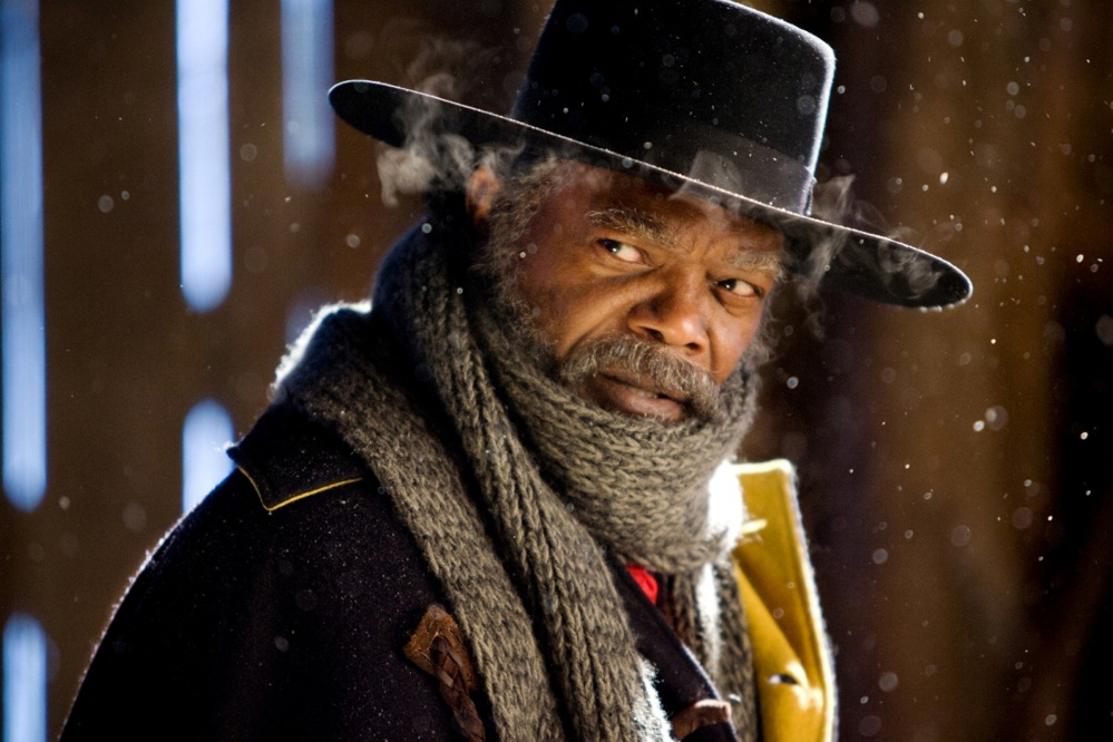 Samuel L. Jackson stars in “The Hateful Eight” and narrates a featurette about the making of the film.