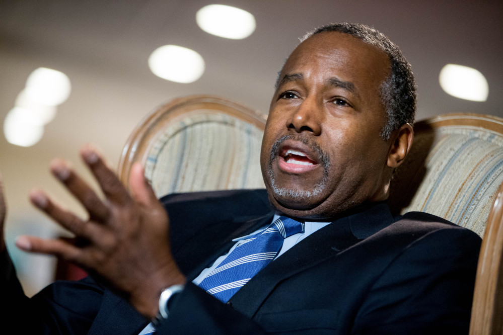 Former Republican presidential candidate Ben Carson will headline the Maine Republican convention in Bangor.