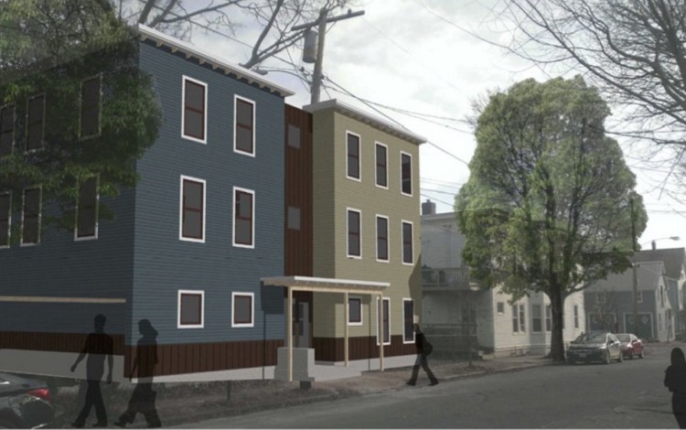 Units of the three-story building envisioned at 65 Munjoy St. will be priced from about $235,000 to $300,000.
