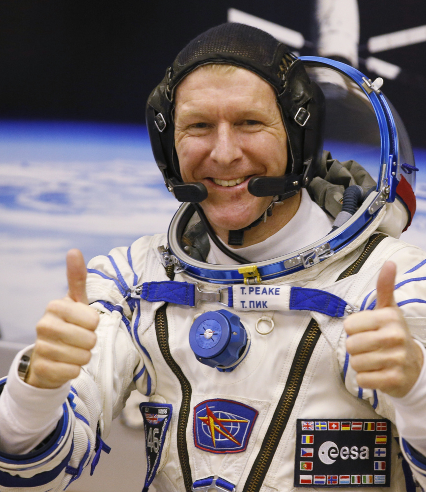 British astronaut Tim Peake said Friday he dialed a wrong number and wasn’t placing a prank call.