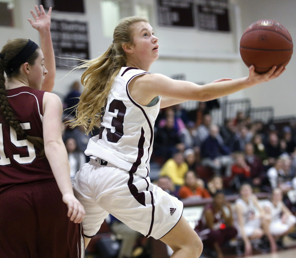 Anna DeWolfe is averaging 21 points per game as a Greely High freshman, but it’s her overall game that already has drawn interest from at least 11 Division I schools, including a scholarship offer from Villanova.