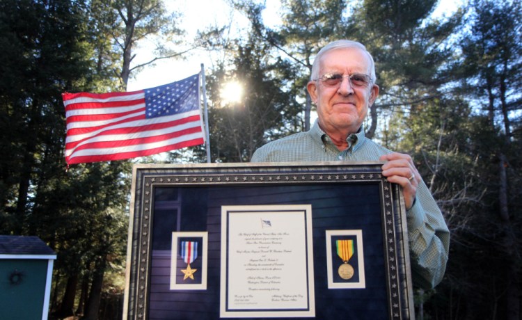 Vietnam veteran Ron Brodeur, 70, of Chelsea was recently awarded the Silver Star during a ceremony at the Pentagon for his actions on Feb. 20, 1969, as a member of the Air Force’s 20th Special Operations Squadron known as the Green Hornets.
