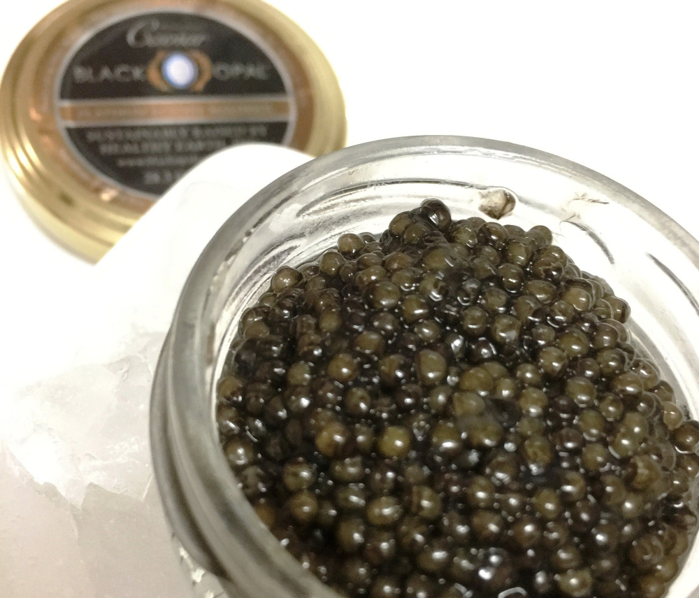 Black Opal Platinum Reserve Caviar from Healthy Earth.