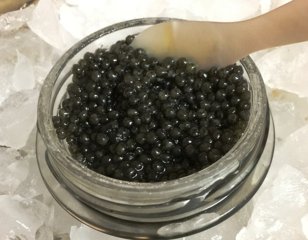 Sturgeon Royal White Caviar from Khavyar.com.