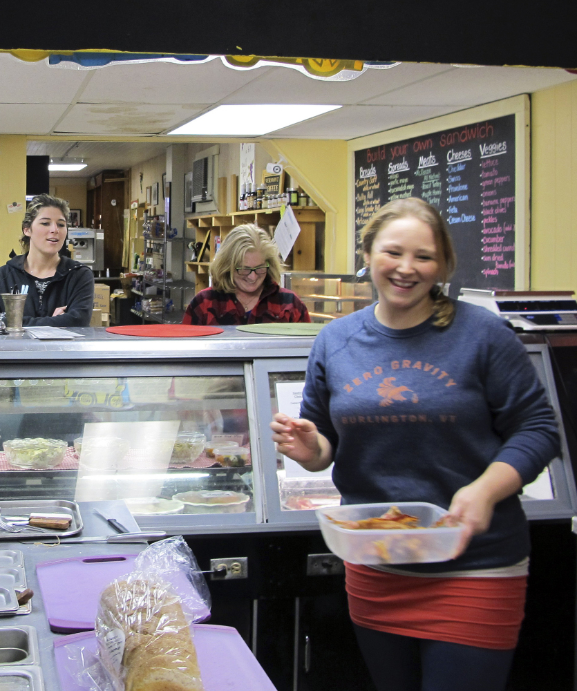 The deli at the Underhill Country Store in Underhill, Vt., offers not only sandwiches – but also a warm chat.