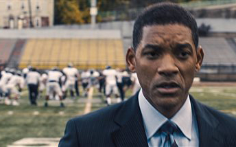 Will Smith portrays Dr. Bennet Omalu in Columbia Pictures' "Concussion." The movie releases Christmas Day. Columbia Pictures via AP