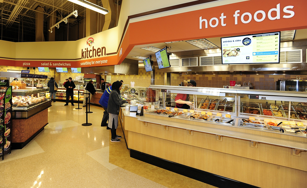 What's cooking at Hannaford? Food prepared to lure shoppers