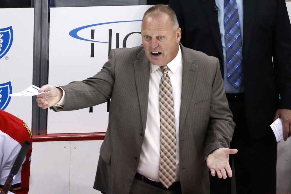 Gerard Gallant has gotten an extension to remain coach of the Florida Panthers through the 2018-19 season.